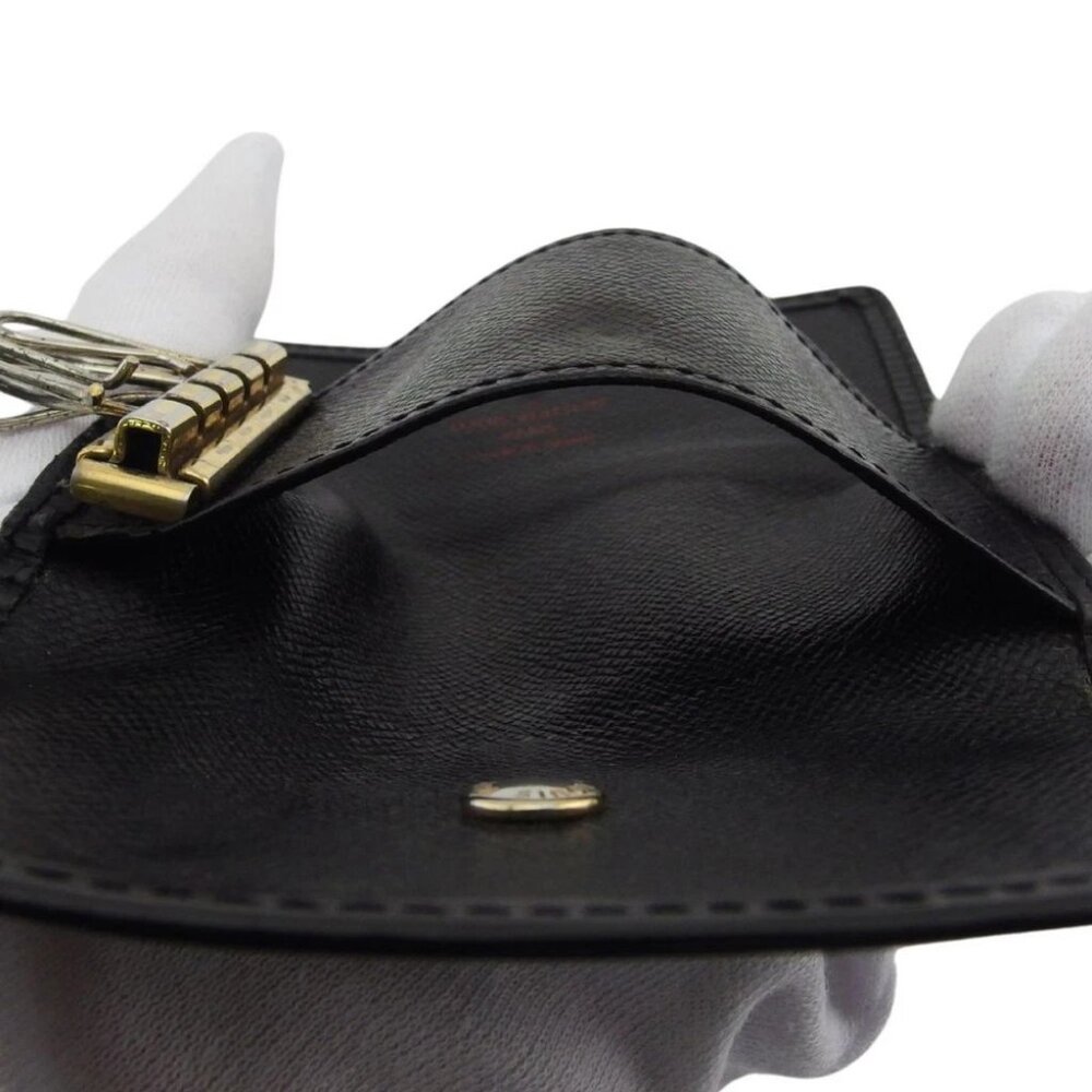 LOUIS VUITTON Key holder Noir Women Authentic secondhand - Picture 10 of 11